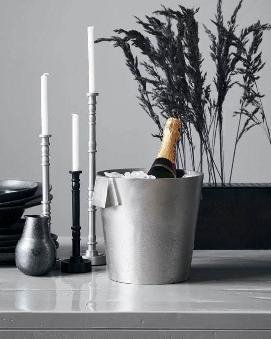 Wine cooler, HDBuck, Brushed silver