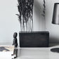 Vase, Flow, Messingbraun