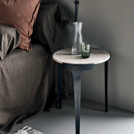 Side table, HDFula, Grey