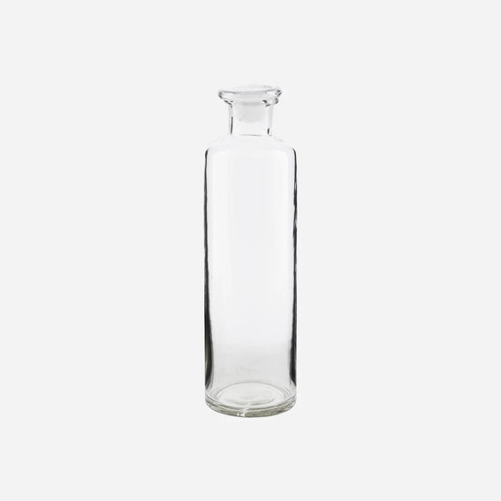 Flasche mit Deckel, Farma, Klar