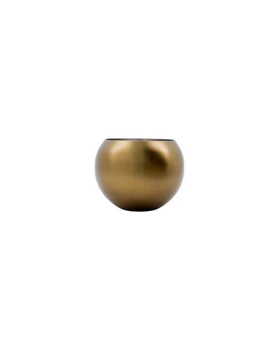 Bowl, HDBaar, Antique brass finish