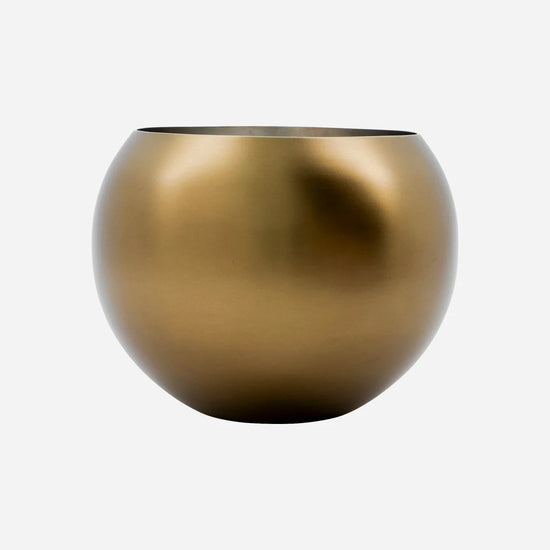 Bowl, HDBaar, Antique brass finish