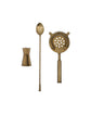 Bar accessories, HDBaar, Antique brass finish