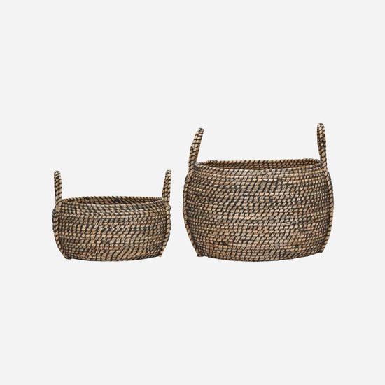 Storage baskets, HDDistra, Black/Natural