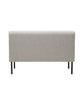 Sofa, 2 seater, Natur