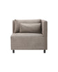 Sofa, Eckteil, Hazel Night, Grau/braun