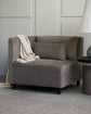 Sofa, Eckteil, Hazel Night, Grau/braun