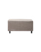 Pouf, Hazel Night, Grau/braun