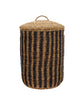 Laundry baskets, HDCesto, Nature, Black