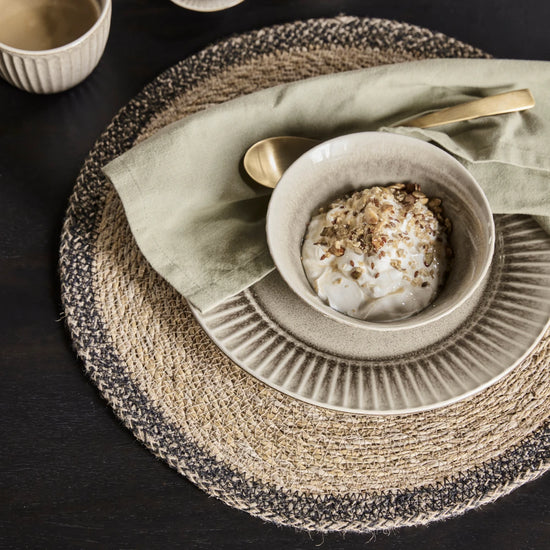 Placemat, HDSpace, Black;Natural