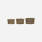 Storage baskets, HDDungi, Black, Natural