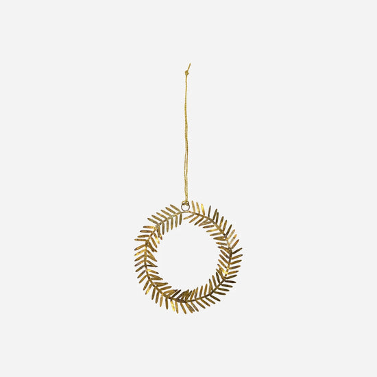 Ornament, Lamet, Messing