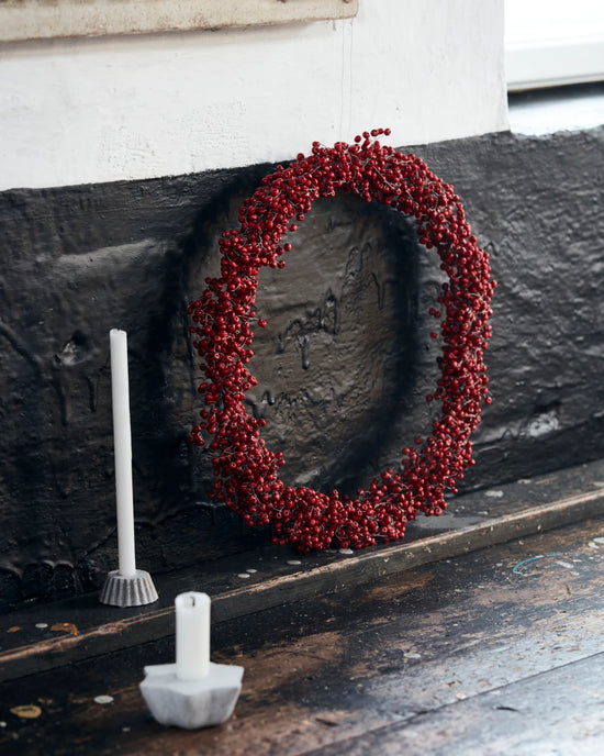 Wreath, HDWinter, Red