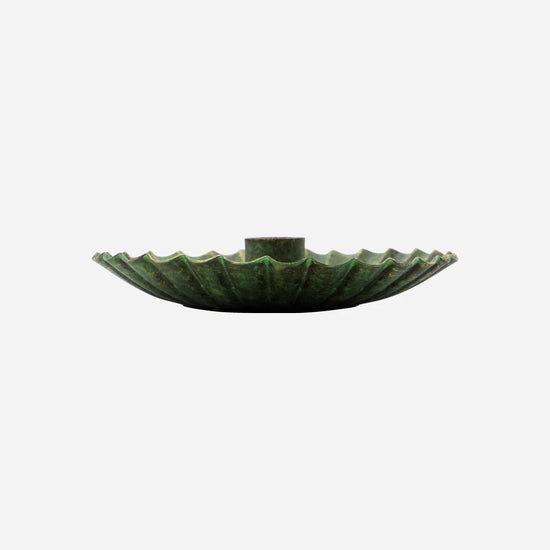Candle holder, HDShine, Antique green