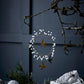 Weihnachtsschmuck, HDBird, Weiß;Messing