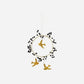 Weihnachtsschmuck, HDBird, Schwarz;Messing