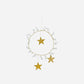 Weihnachtsschmuck, HDStar Ring, Weiß;Messing