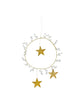 Weihnachtsschmuck, HDStar Ring, Weiß, Messing