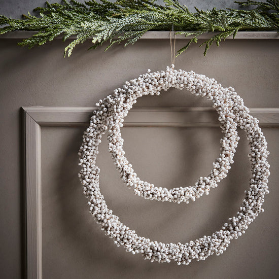 Wreath, HDWinter, White