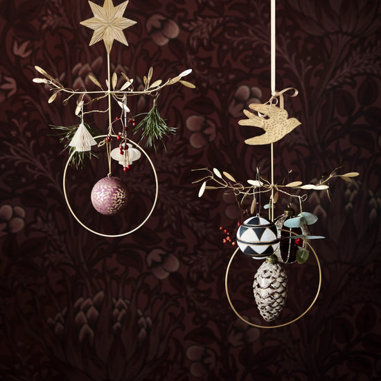 Mobile, HDBird, Messing-finish