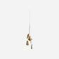 Ornament, HDMistletoe, Messing-finish