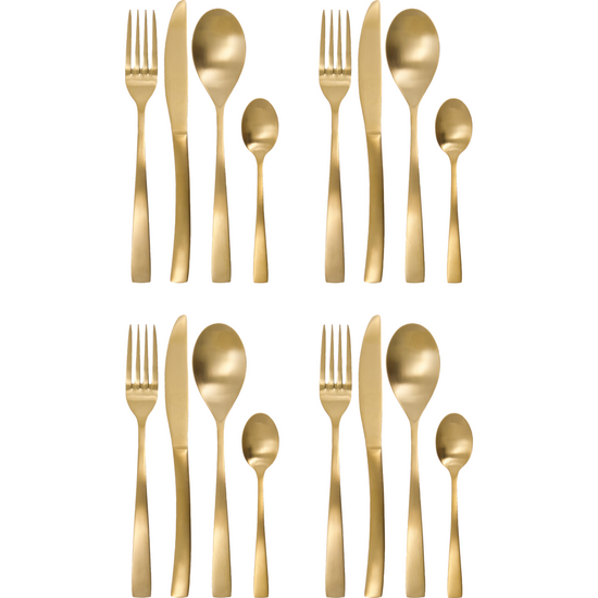 Cutlery set, HDGolden, Golden