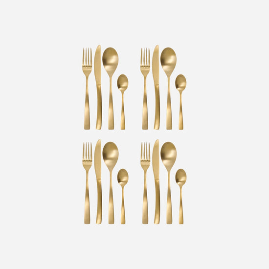 Cutlery set, HDGolden, Golden