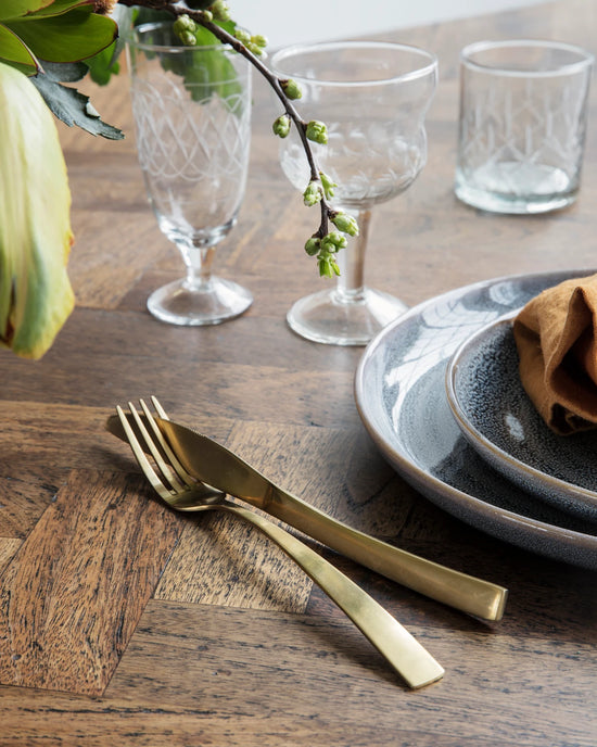 Cutlery set, HDGolden, Golden