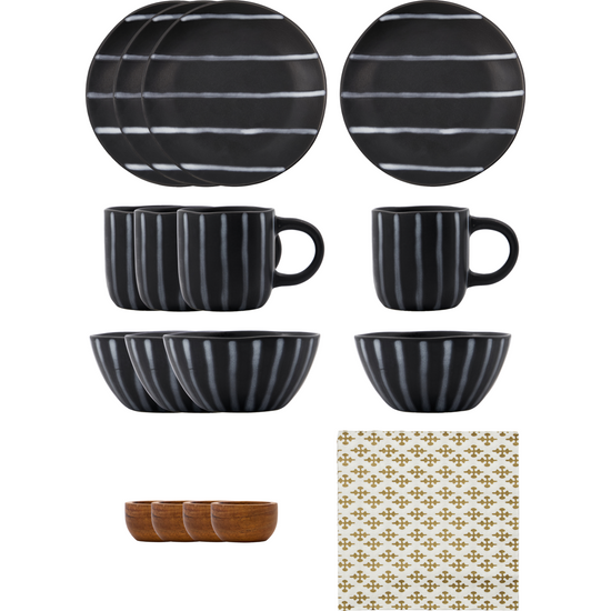 Brunch kit, HDLine, Black;Brown