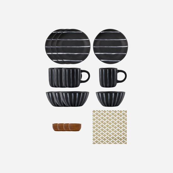 Brunch kit, HDLine, Black;Brown