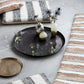 Tablett, Jhansi, Antikes Messing-Finish