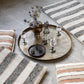 Tablett, Jhansi, Antikes Messing-Finish