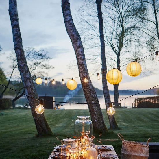 Lampshades for string lights, HDSoni, Sand