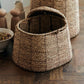 Basket w. lid, HDRama, Natural