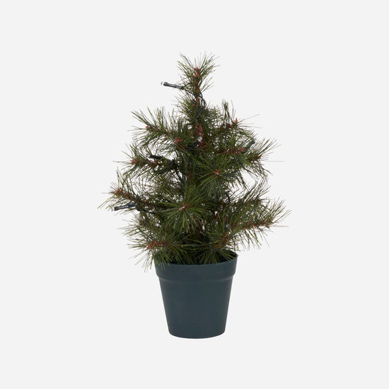 Christmas tree w. LED, HDPinus, Nature