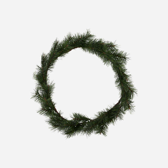 Krans med LED, Peuce, Natur