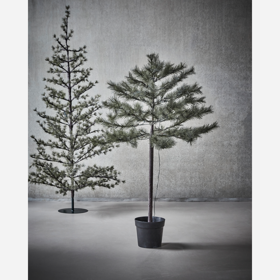 Weihnachtsbaum mit LED-Lichtern, HDPeuce, Natur