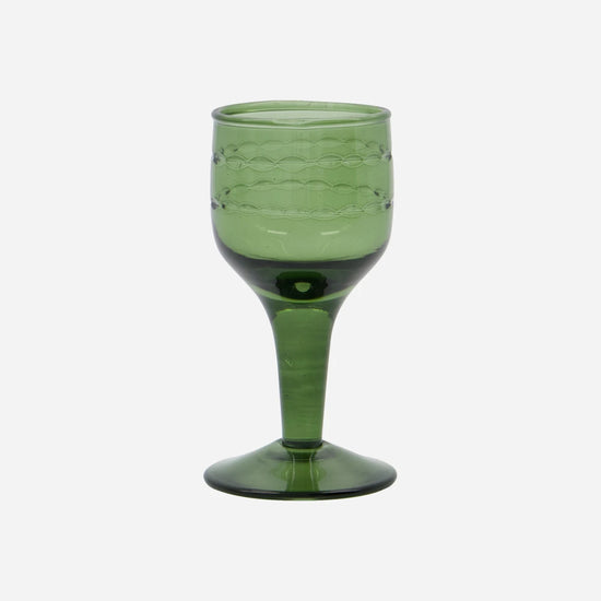 Liqueur glass, HDVintage, Green