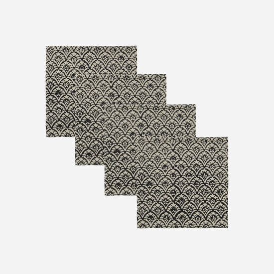 Servietten, HDJoin, Schwarz;Off-White