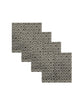 Servietten, HDJoin, Schwarz;Off-White