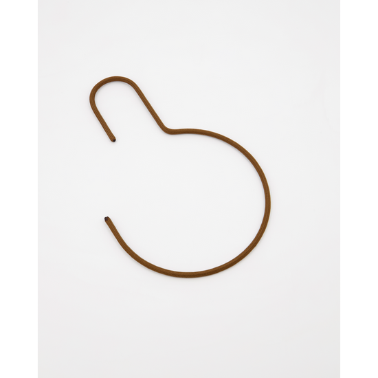 Round hanger, HDWire, Brown