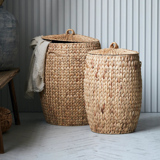 Laundry baskets, HDLaun, Natural