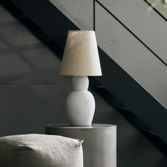 Table lamp incl. lampshade, HDOrga, Sand