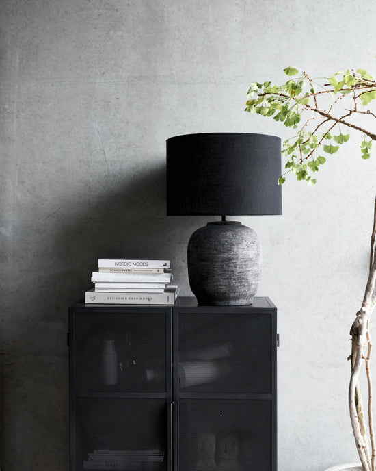 Table lamp incl. lampshade, HDTahi, Black