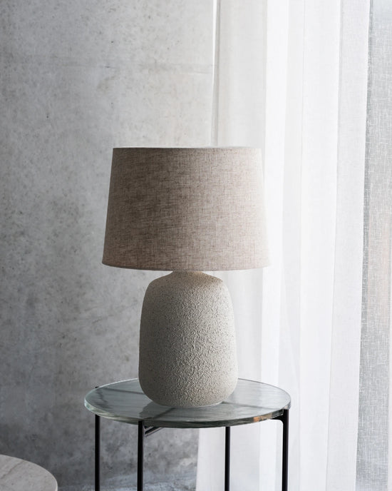 Table lamp incl. lampshade, HDTana, Off-white
