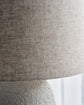 Tischleuchte inkl. Lampenschirm, HDTana, Off-White