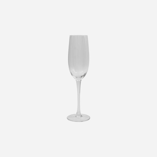 Champagne glass, HDRill, Clear