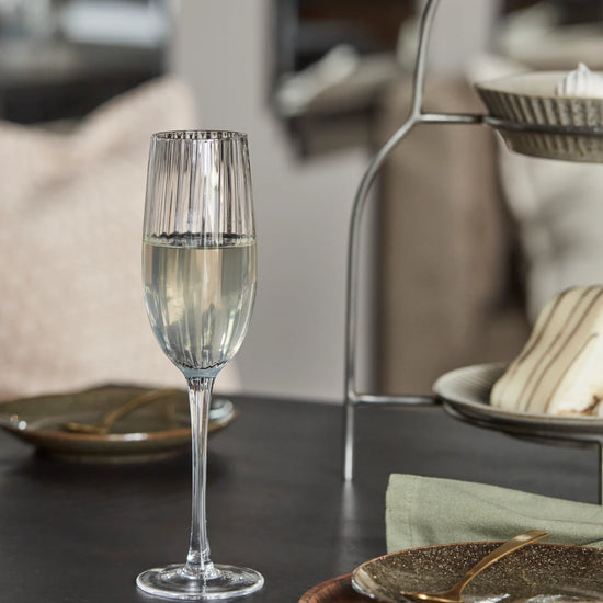Champagneglas, HDRill, Klar