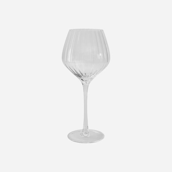 Red wine glass, HDRill, Clear