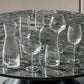 Red wine glass, HDRill, Clear